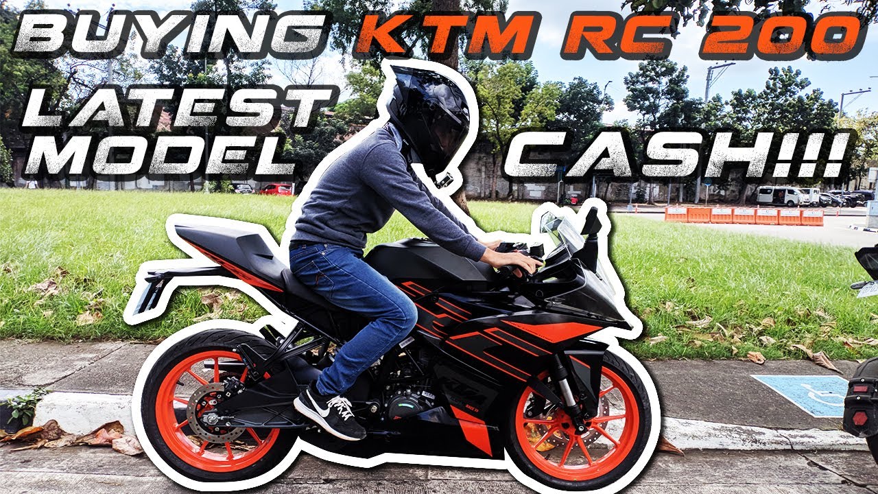 Buying the latest KTM RC 200 | 2020 model | Cash | PHP 162,000