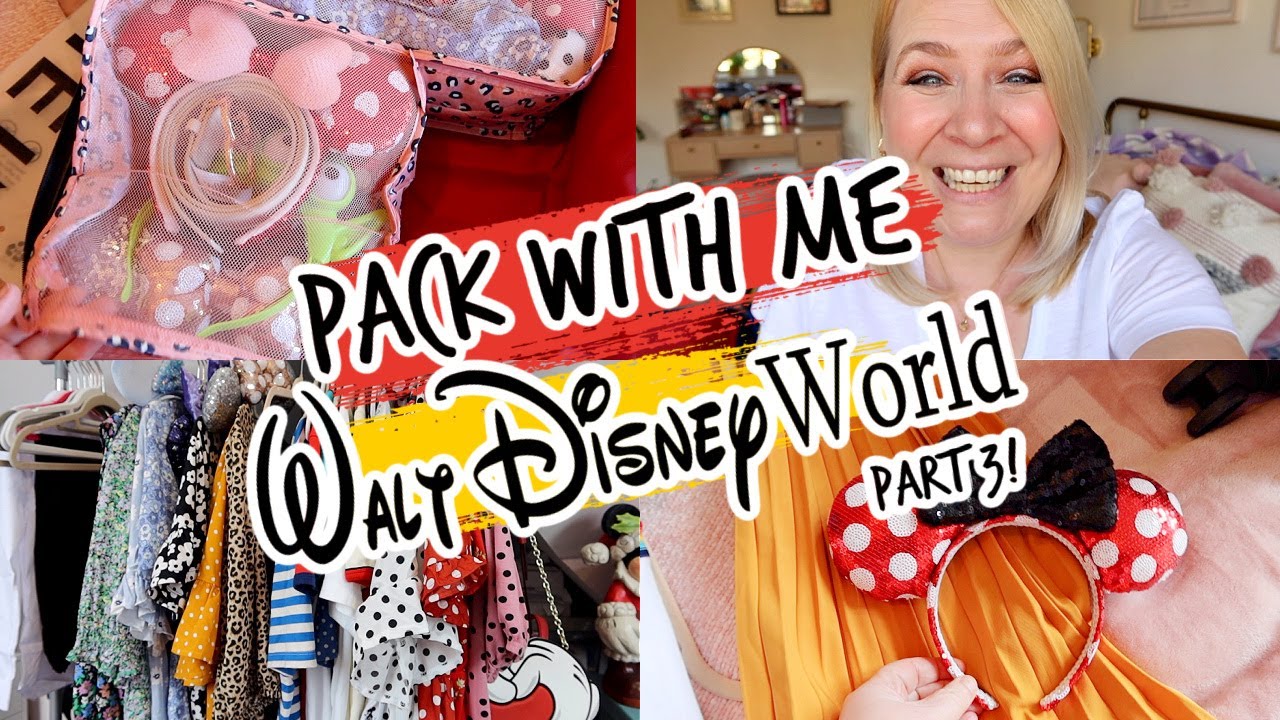 PACK WITH ME FOR WALT DISNEY WORLD! Plus Size Outfits, What To Pack Tips & More!