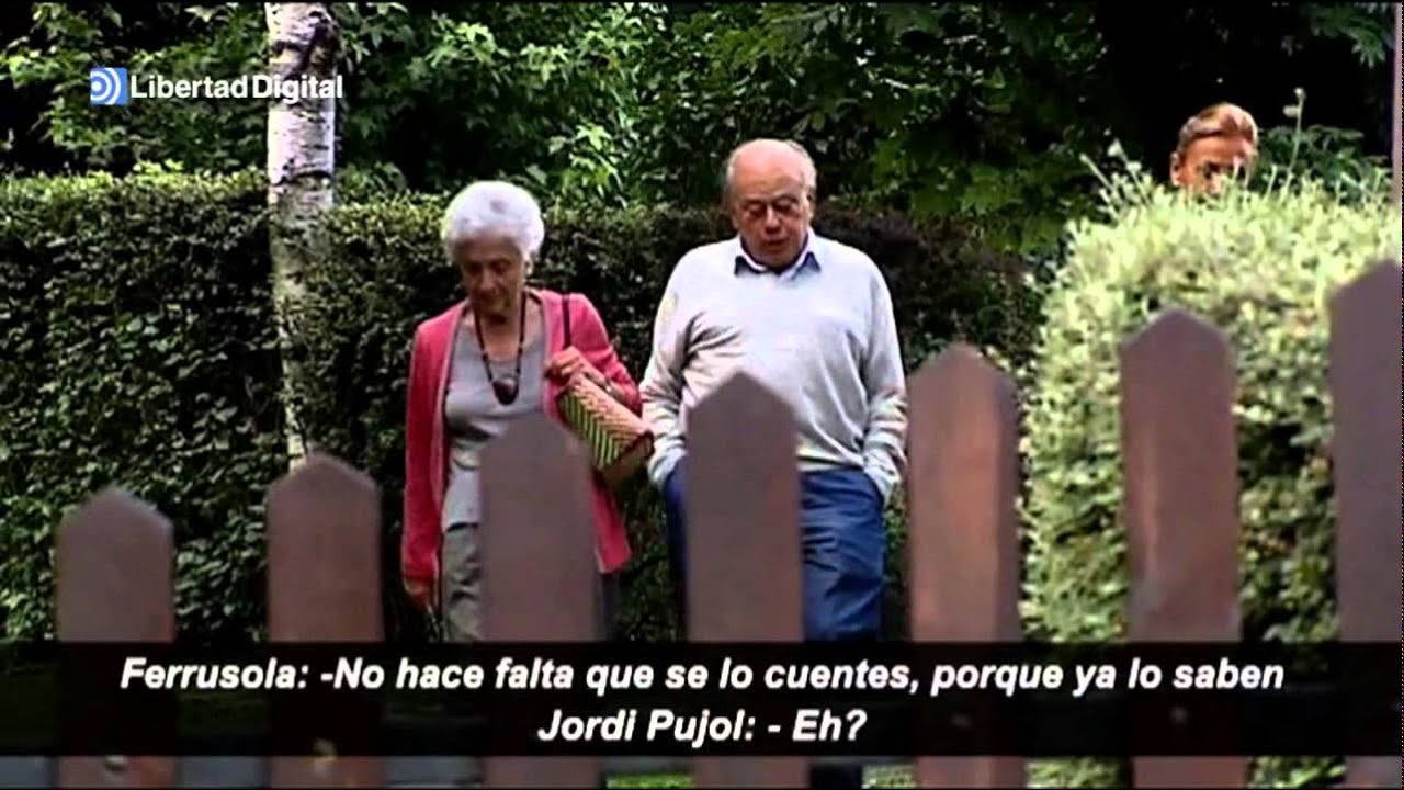 Marta Ferrusola tranquiliza a Jordi Pujol por la querella: 