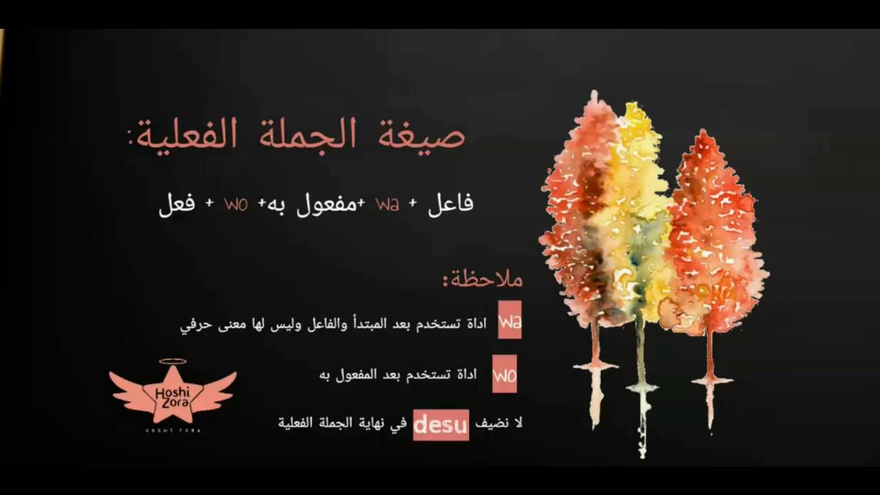 HoshiZora| تكوين جملة باللغة اليابانية