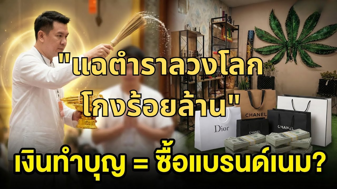 เปิดโปง 'กลลวงบุญ' ไฮโซต้น-อาจารย์ต้น ร่วมขบวนการ? หลอกเหยื่อรวยซื้อที่ดิน-บริจาคแบรนด์เนม หนีคดี