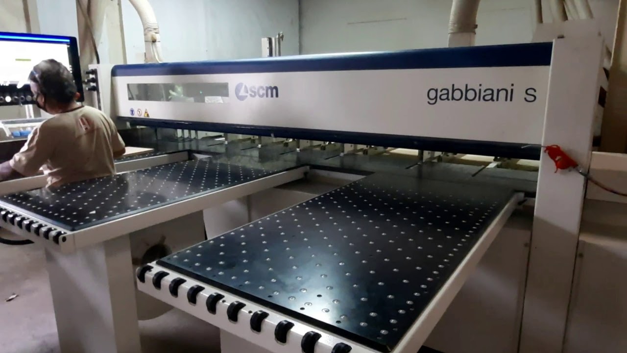 SCM Gabbiani S 115 High Class Automatic Running Saw (Cut the Board)