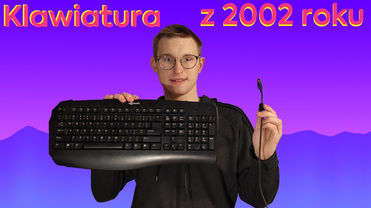 Retro klawiatura na PS/2 z 2002 ROKU