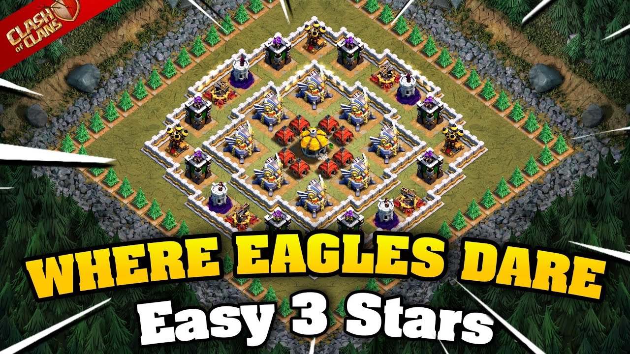 Easiest Method of Beating Where Eagles Dare coc 2021 with TH9 | where eagles dare coc