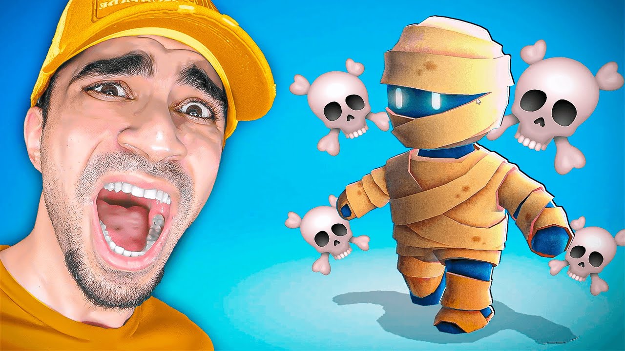 تحديات مجنونة : تحدي اذا مت اخسر كل شي - Stumble Guys