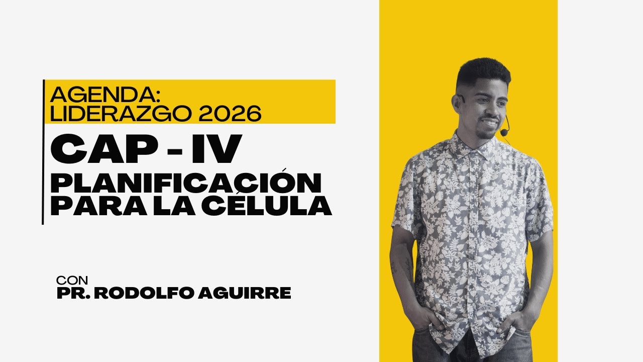 Del Sueño a la Realidad:  Planificación - Agenda de Liderazgo Multiplicación 2026 Cap 4