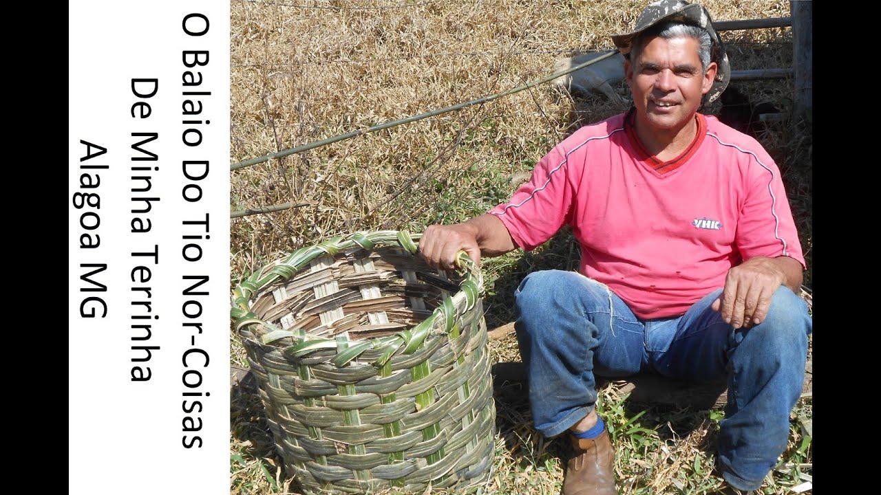 Balaio de bambu - Tradição centenária de Alagoa MG