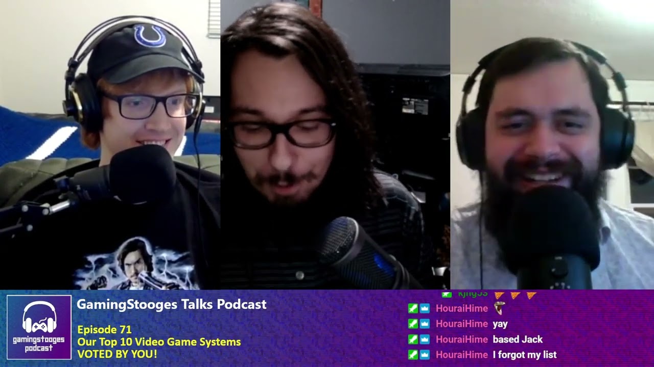 Top 10 Video Game Systems | GamingStooges Talks Podcast (VOD)