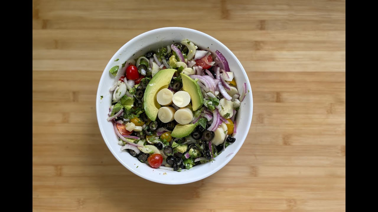 Brazilian Chopped Salad (detailed version) Bright & Refreshing