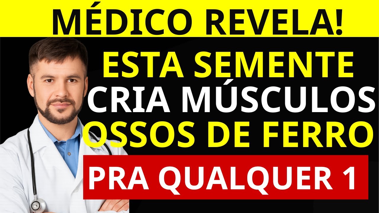A semente poderosa que fortalece os ossos e combate a sarcopenia em qualquer idade | Saúde do idoso