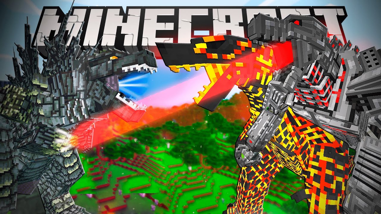 GODZILLA MINUS ONE VS MONSTERVERSE no Minecraft