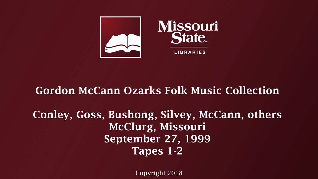 McCann: Conley, Goss, Bushong, Silvey, McCann, others, September 27, 1999
