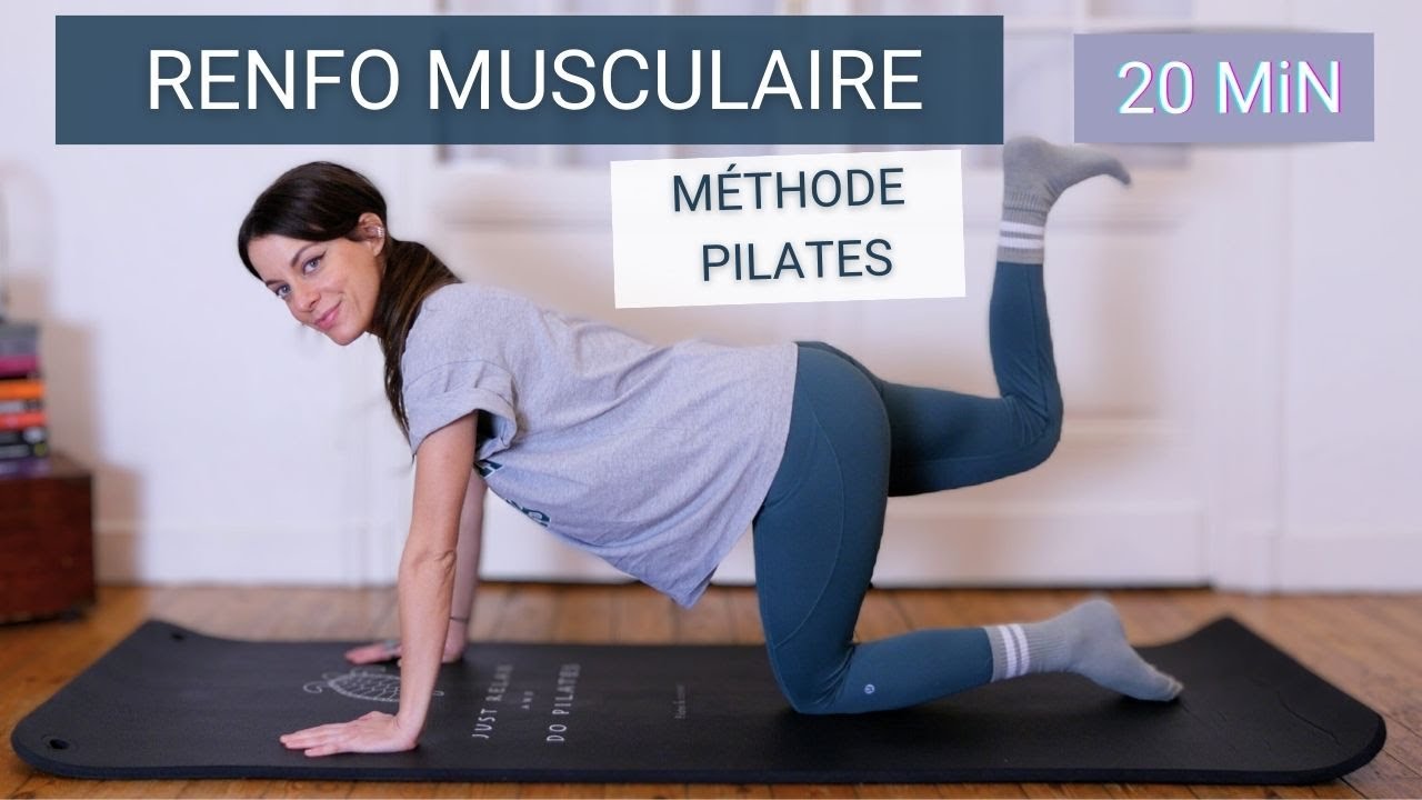 Renforcement musculair dos abdos fessiers | PILATES | 20MiN | Intermédiaire