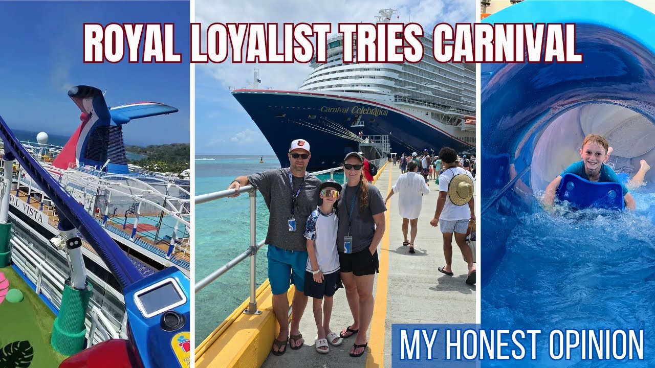 Я попробовал Carnival после многих лет на Royal Caribbean