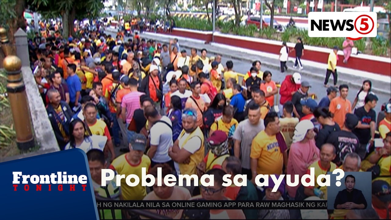 Ilan sa mga pangalang nakalista para sa ayuda, pumanaw na pala | Frontline Tonight