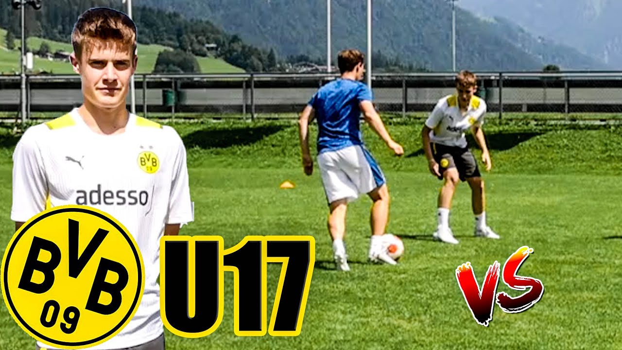 2 VS 2 gegen BVB U17 SPIELER - TAG 3 in ÖSTERREICH