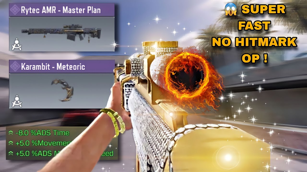 Best RYTEC AMR Gunsmith Loadout / Class Setup | Fast ADS + No HITMARK ! Season 1 COD MOBILE | CODM