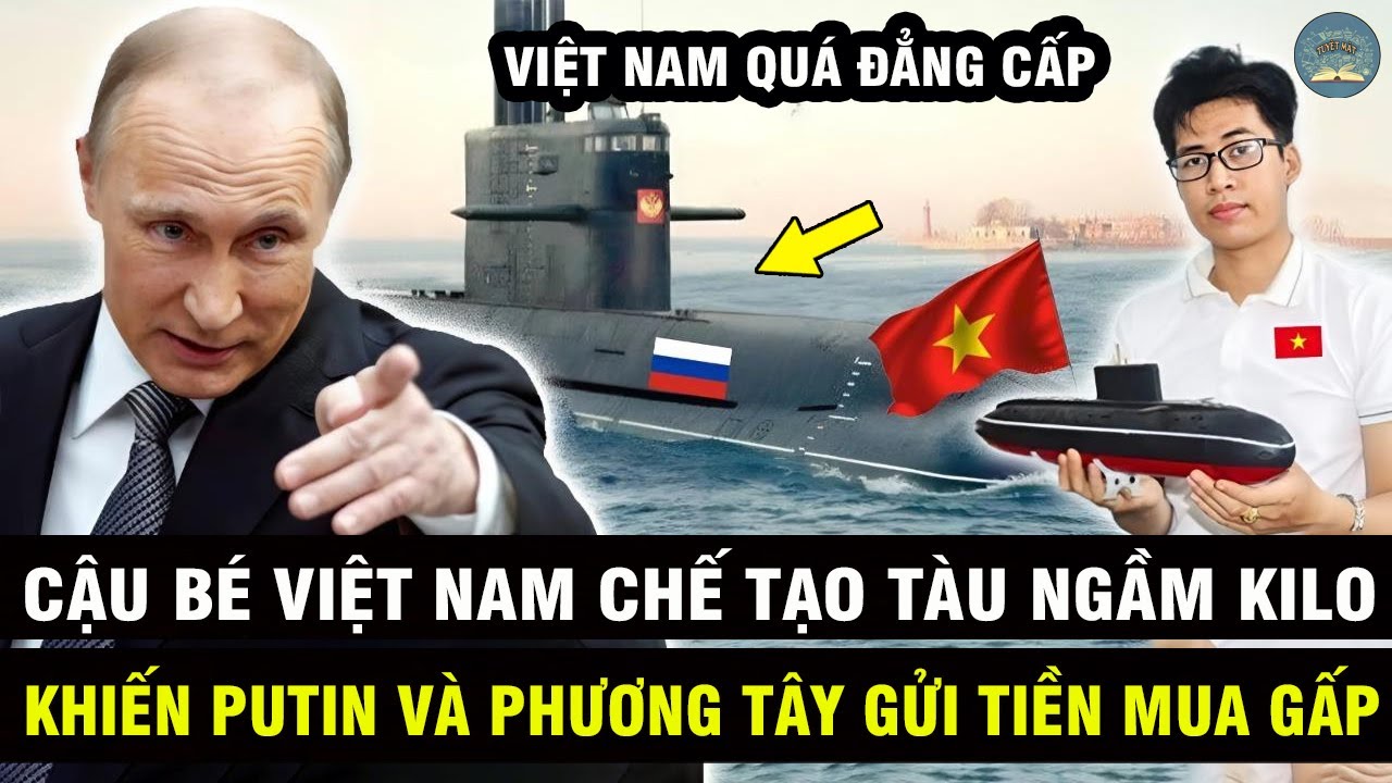Cậu Bé VIỆT NAM Chế Tạo TÀU NGẦM KILO Bắn Ngư Lôi Khiến GIỚI CHUYÊN MÔN Và Dân Mạng Dậy Sóng | TMTV