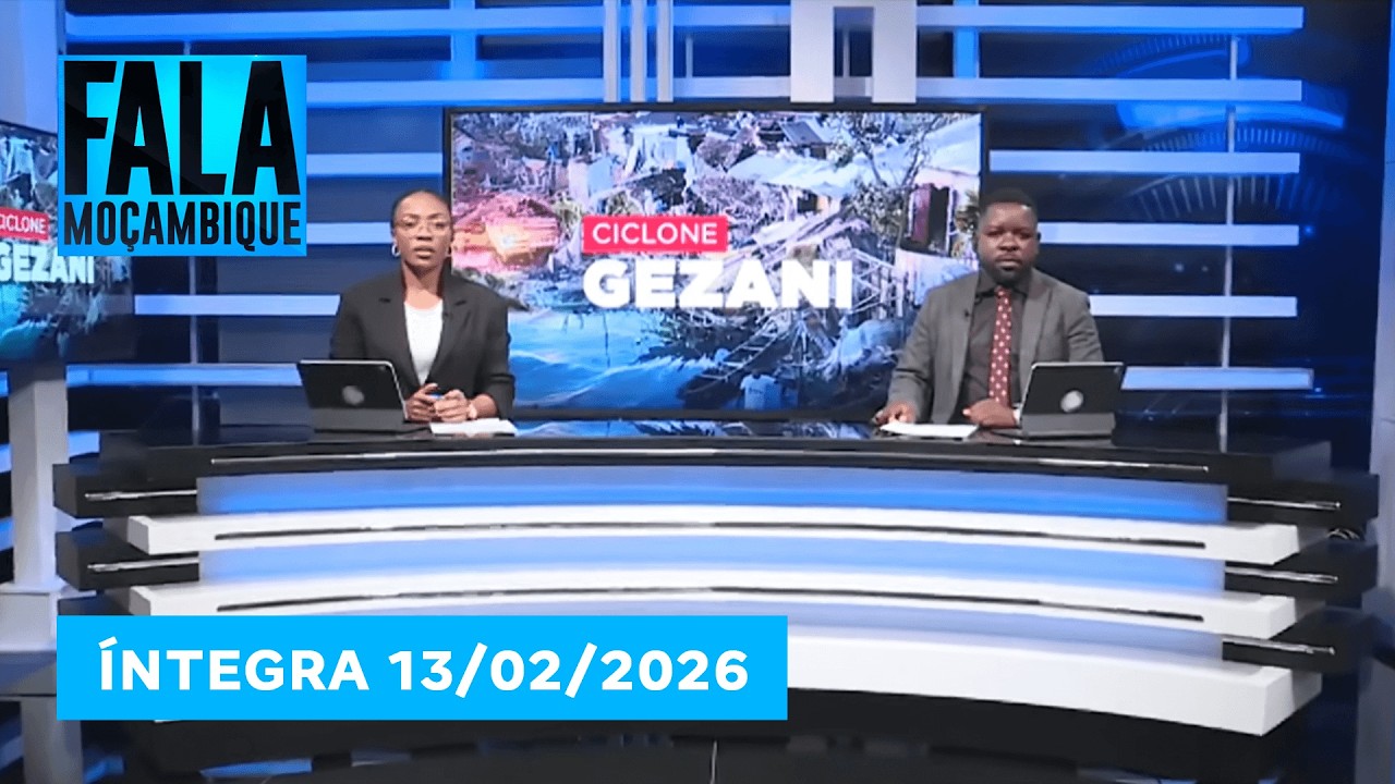 Assista na íntegra o Fala Moçambique 13/02/2026
