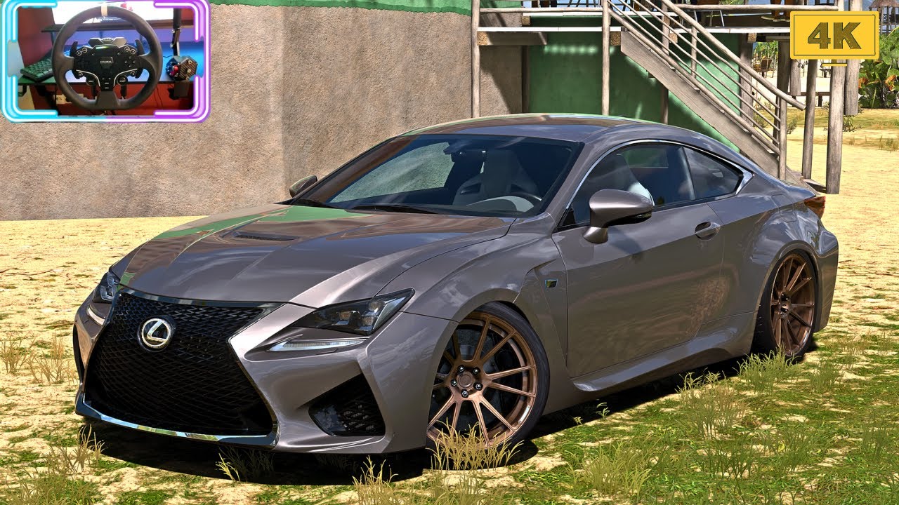 899HP Lexus RC F 2015 - Forza Horizon 5 / Moza R3 Steering Wheel / 4K Gameplay