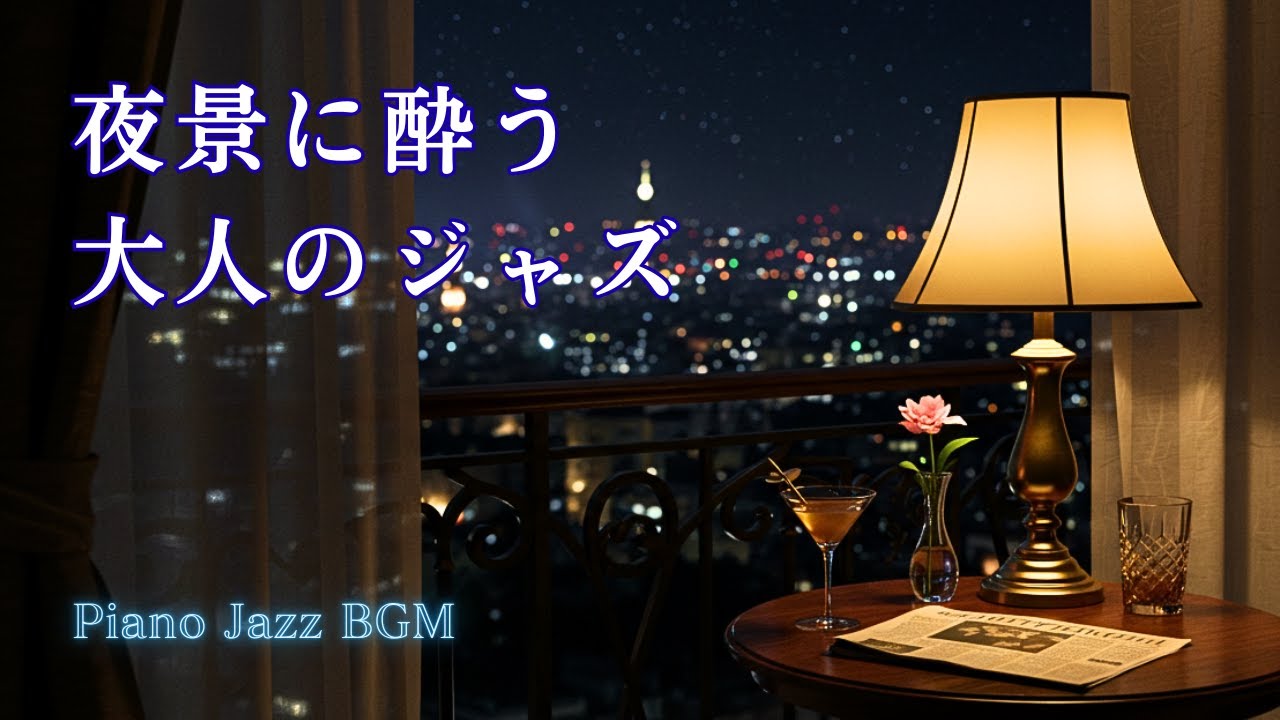 都会の夜景とホテルジャズ｜大人を包むシックな旋律