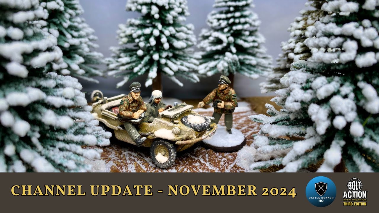 Channel Update - Bolt Action Winter Germans #warlordgames