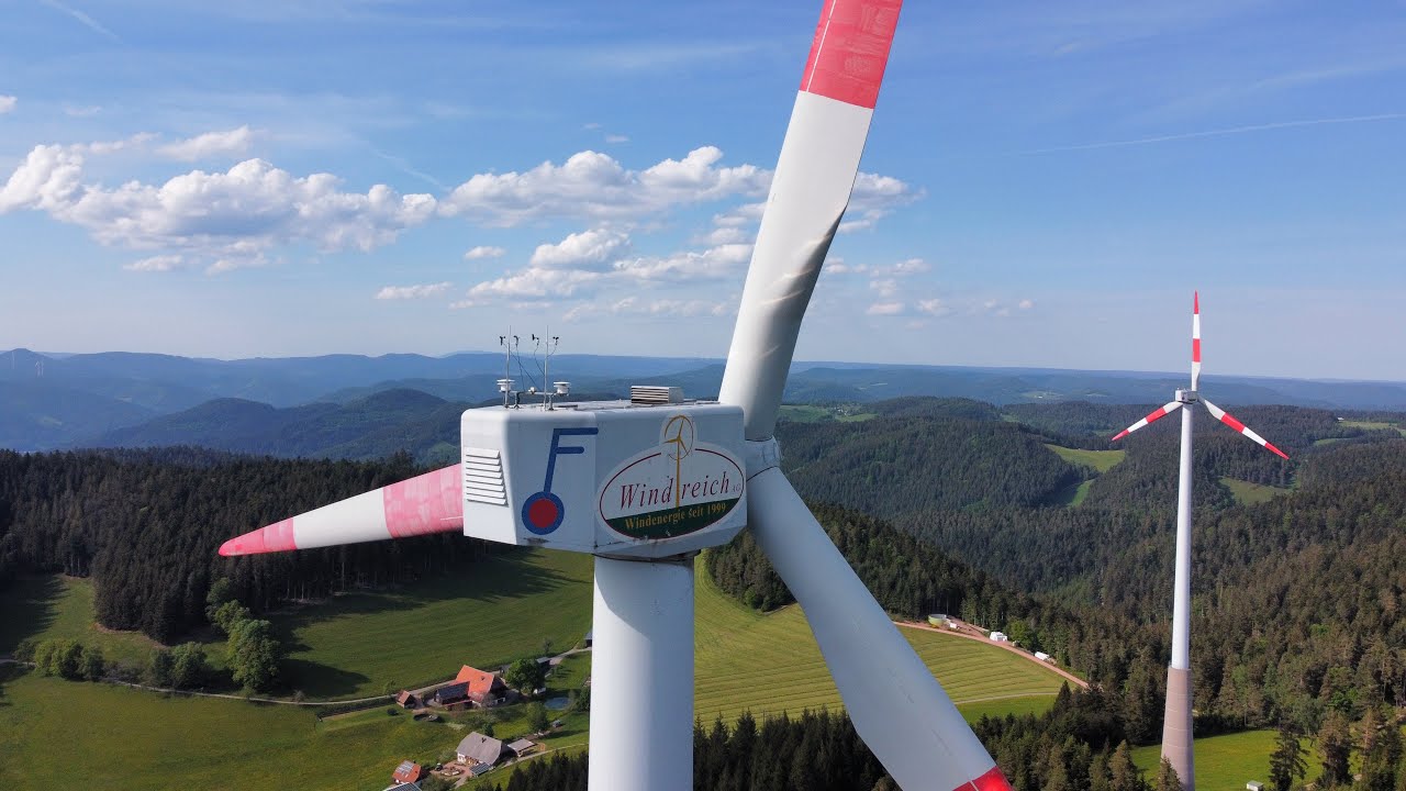 Windpark Hornberg - Fuhrländer FL1000, Enercon E-115, E-82