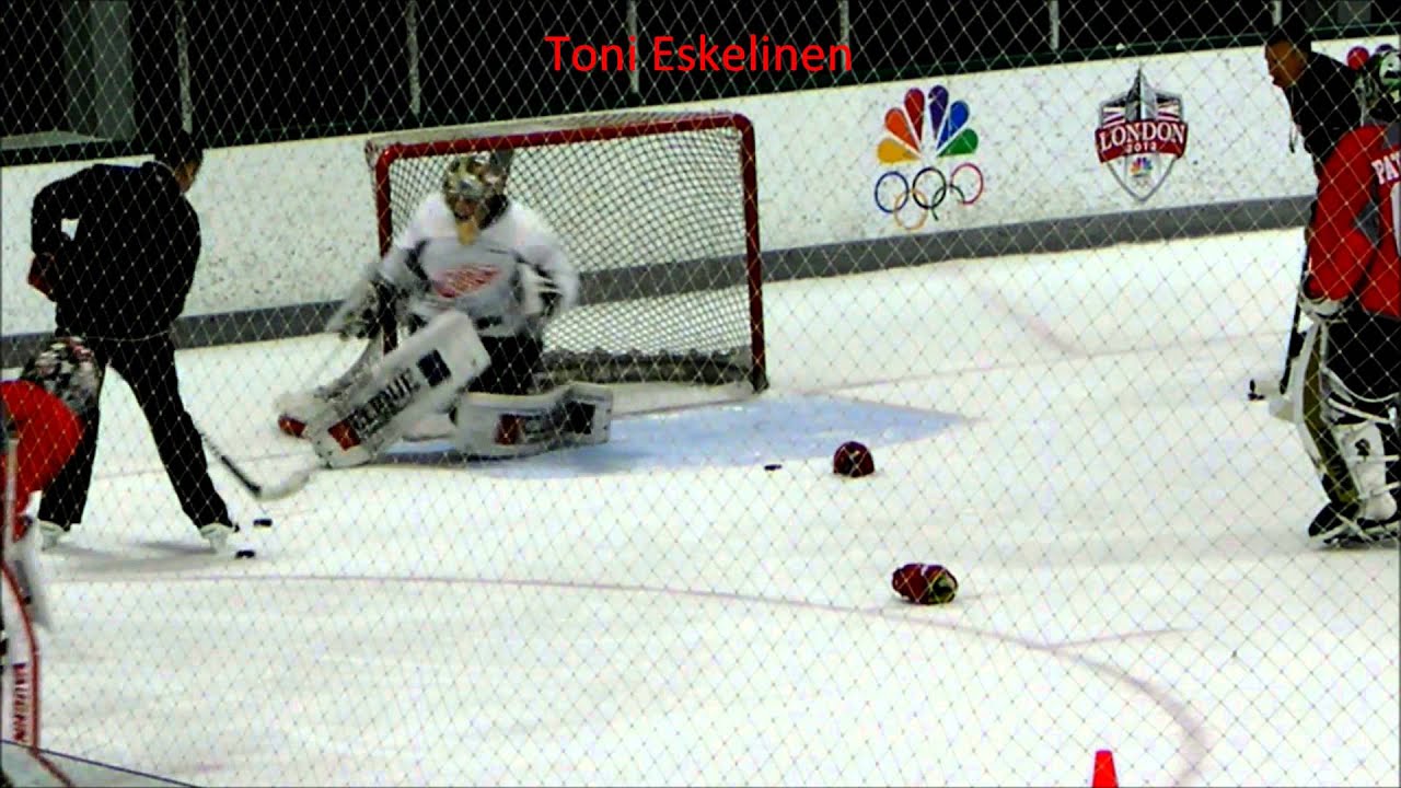 Net Front Goalie Drills