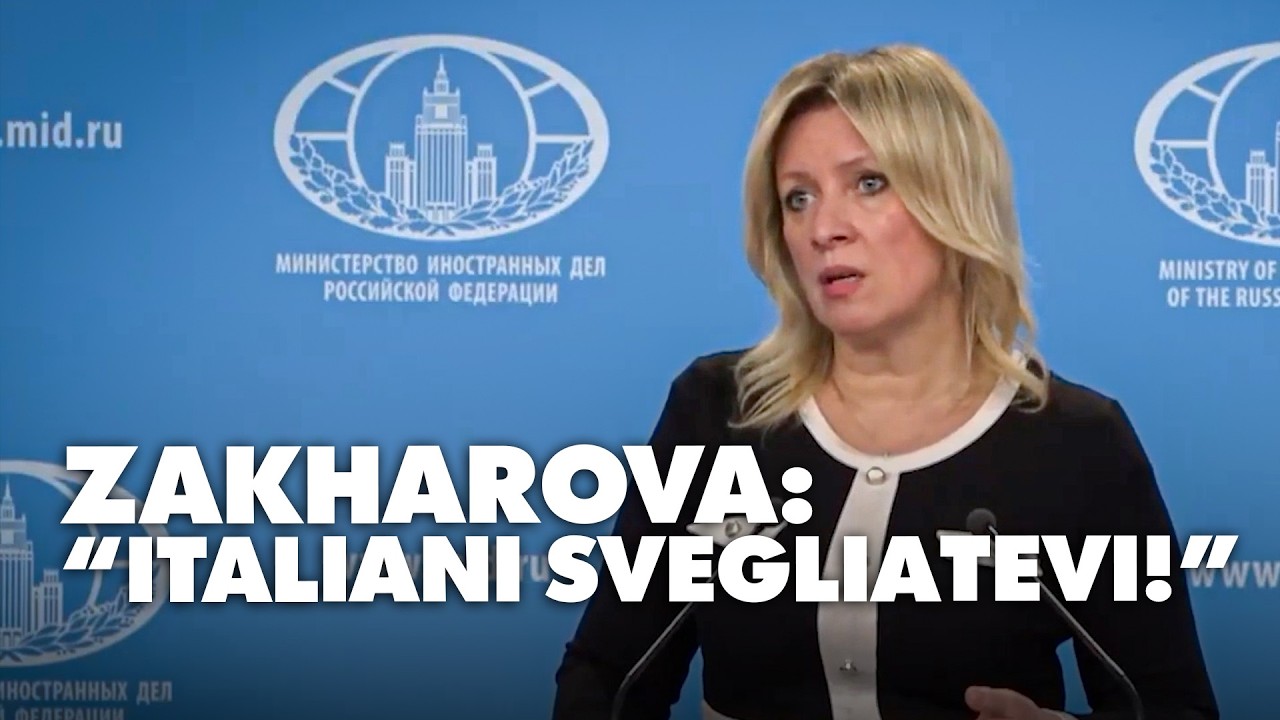 Zakharova: Gli italiani non avevano bisogno di una guerra per accorgersi dell'aumento sui carburanti