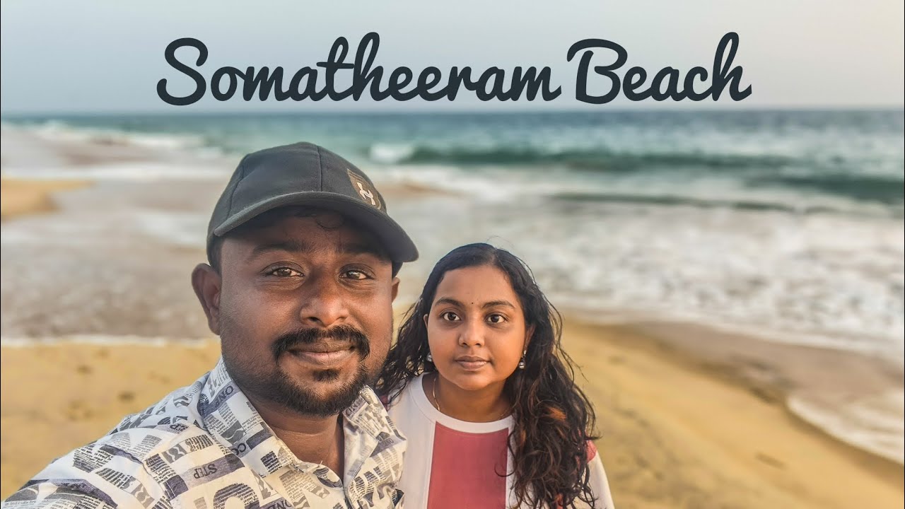 . Somatheeram Beach-ലേക്ക് 🌅😌 #SomatheeramBeach #Kerala #BeachVibes