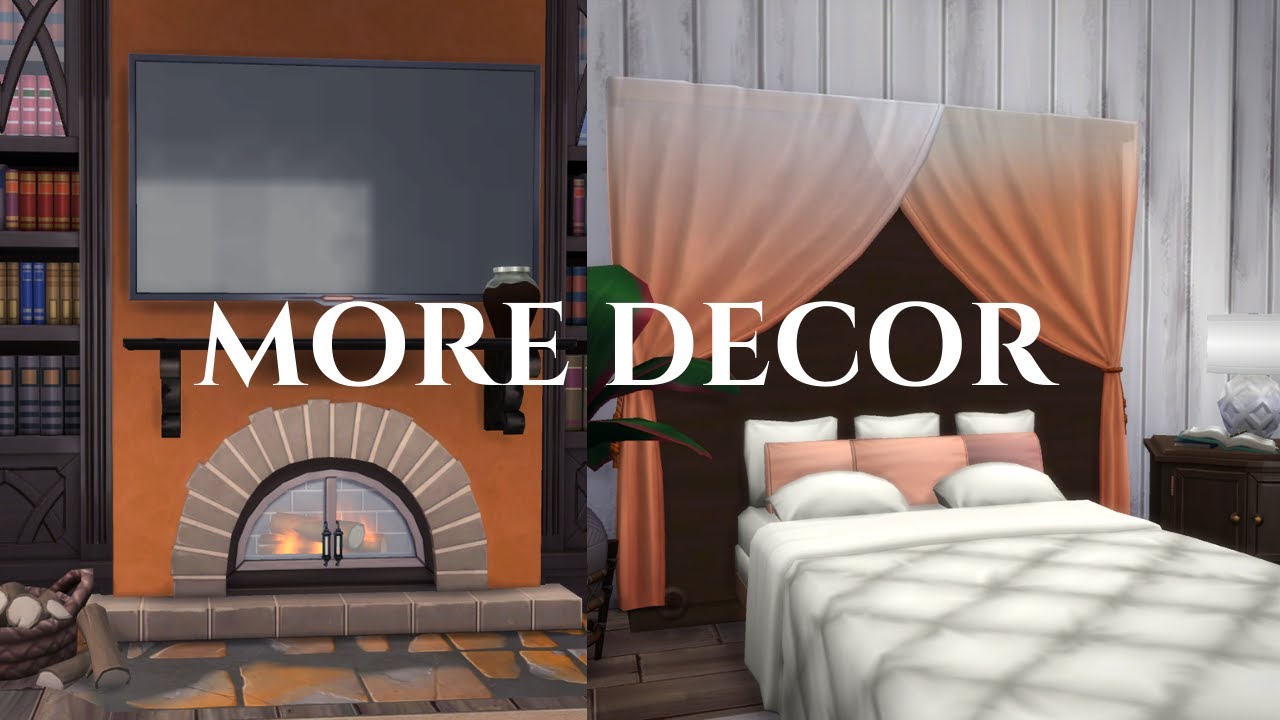 More Decor - Ep. 4 |NOCC| NO Mods |The Sims 4