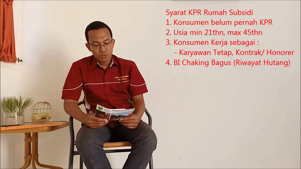 Penting!! Ini Syarat Utama Pengajuan KPR Rumah Subsidi