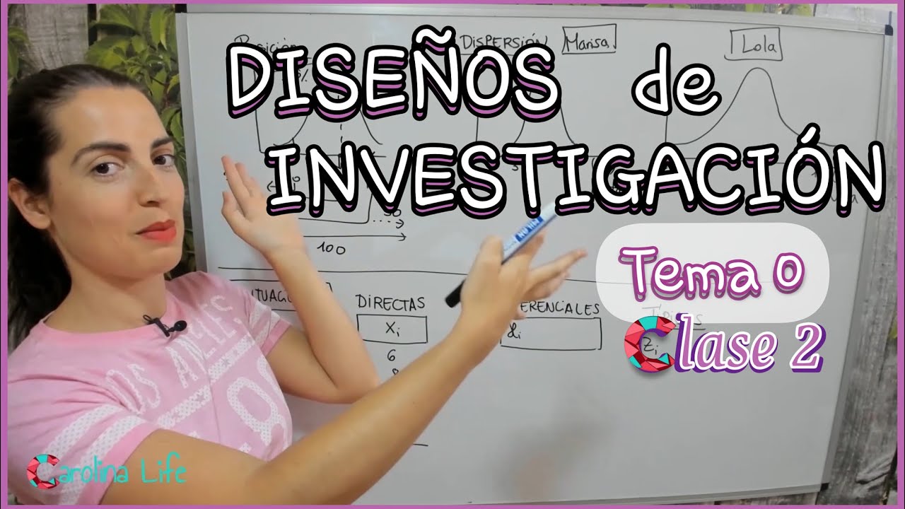 📈 DISEÑOS de INVESTIGACIÓN || TEMA 0 - Clase 2 - || UNED