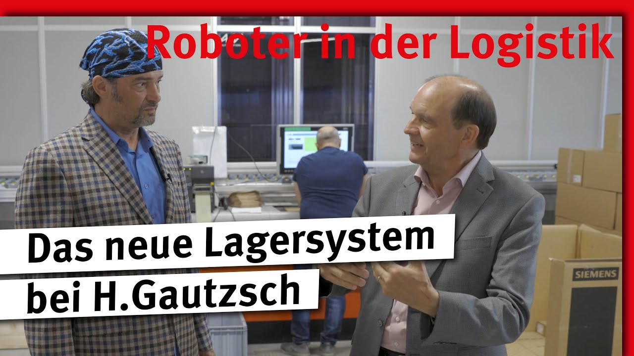 Roboter in der Logistik | Das neue Lagersystem bei H. Gautzsch