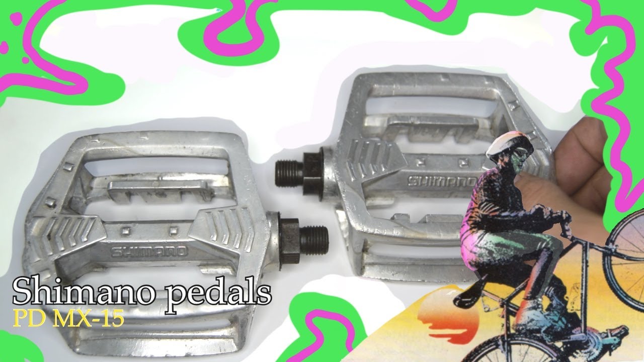 Shimano PD MX15 BMX Retro Mountain bike pedals: Clean overhaul Service