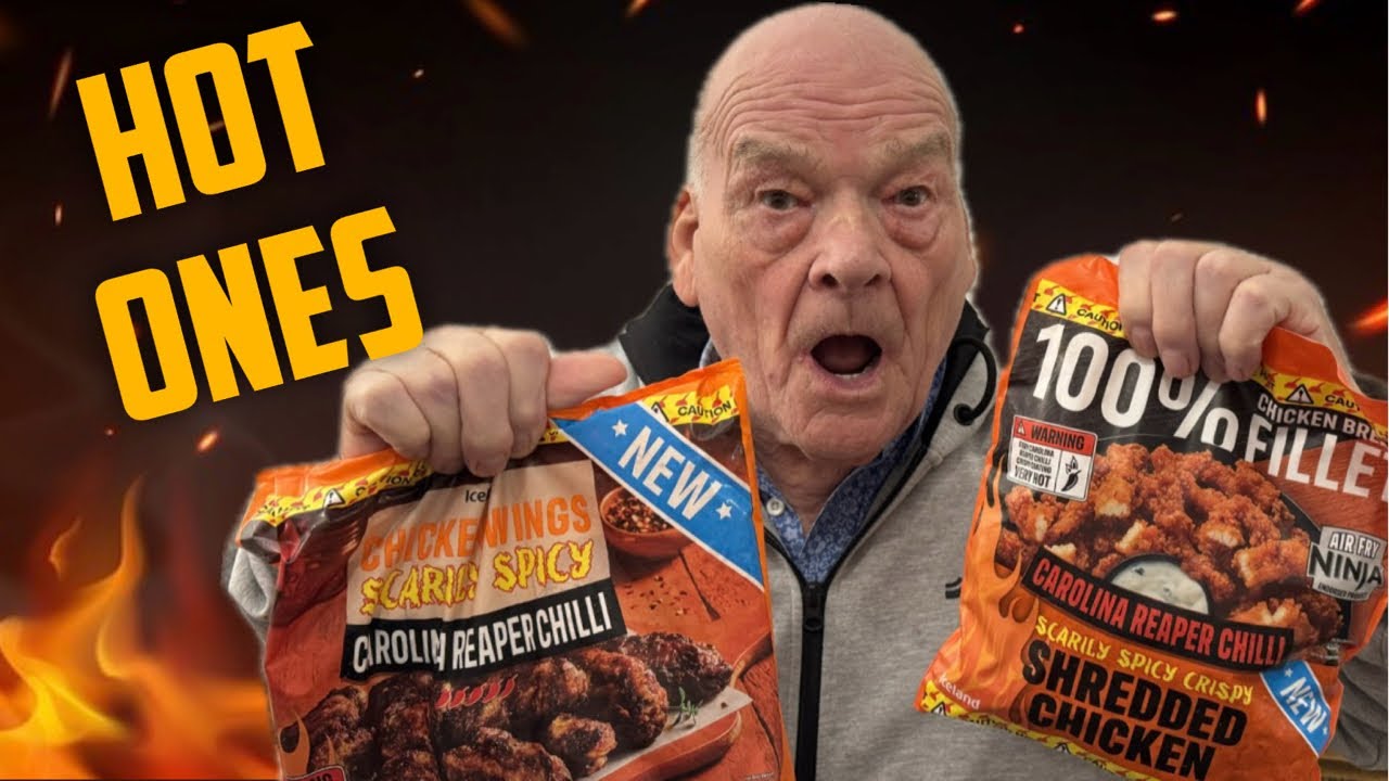 Hottest Wings Challenge vs 80 year old Angry Bob 🌶️🌶️🌶️🌶️