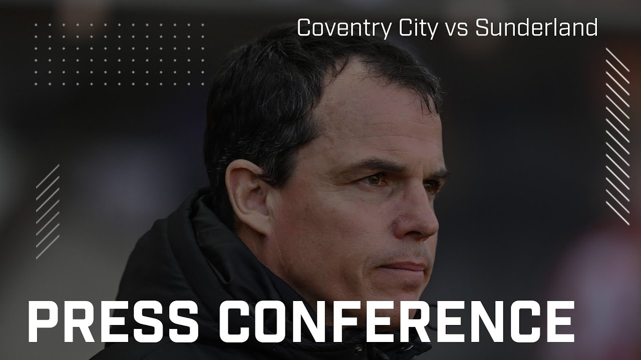 Coventry City vs Sunderland | Régis Le Bris' Play-Off semi-final first leg press conference!