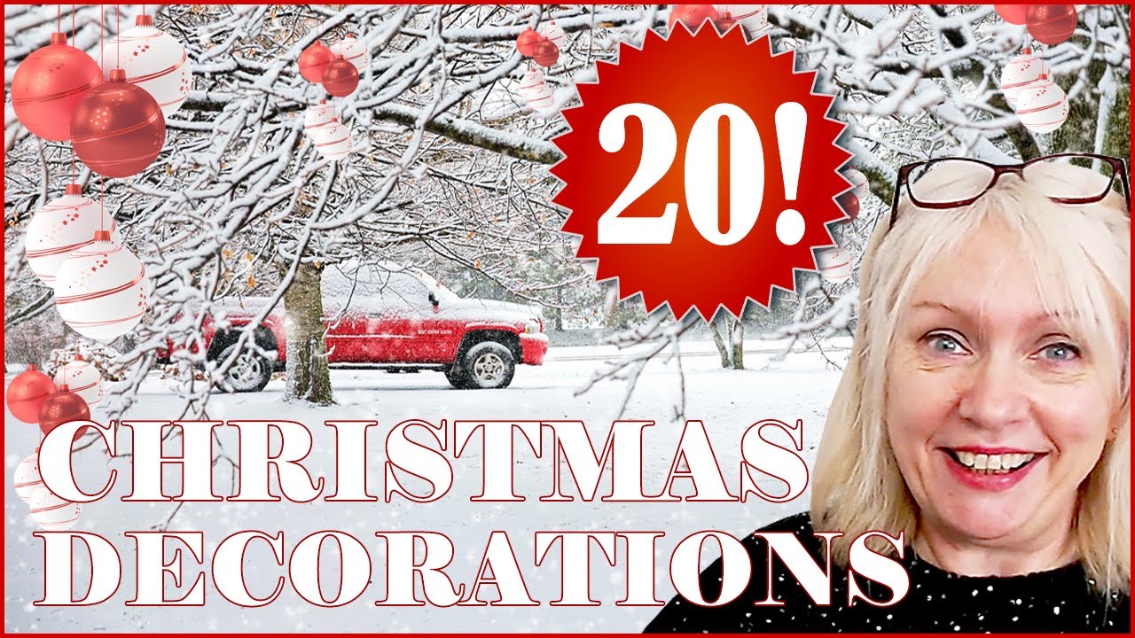 20 Christmas decorations to make your tree look amazing! Easy holiday crafts you will love!