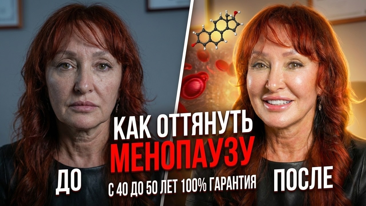 Как оттянуть менопаузу на 10 лет? научный подход антиейдж специалиста