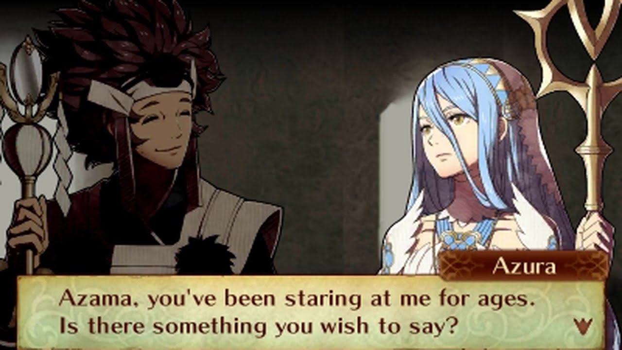 Fire Emblem Fates: Birthright - Azura & Azama Support Conversations