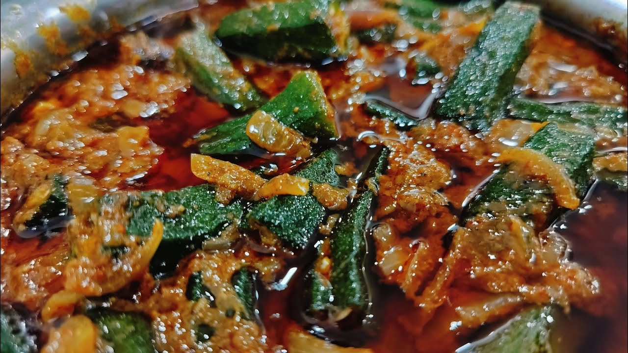 Bendi masala curry 😋