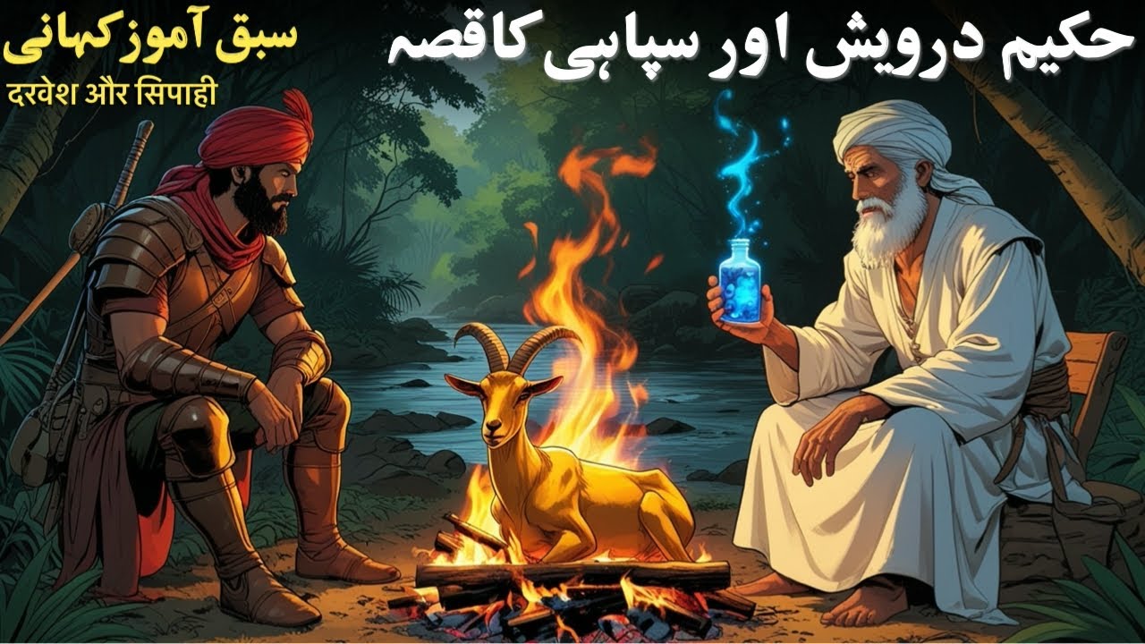 Hakeem Derwaish Aur Sipahi Ka Qissa | दरवेश और सिपाही | Urdu Moral Story