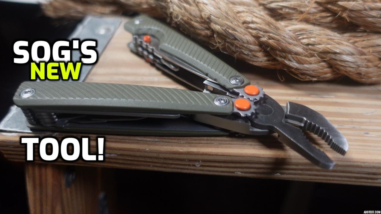 Just Released 2025 SOG Tellus Multitool - First Look!