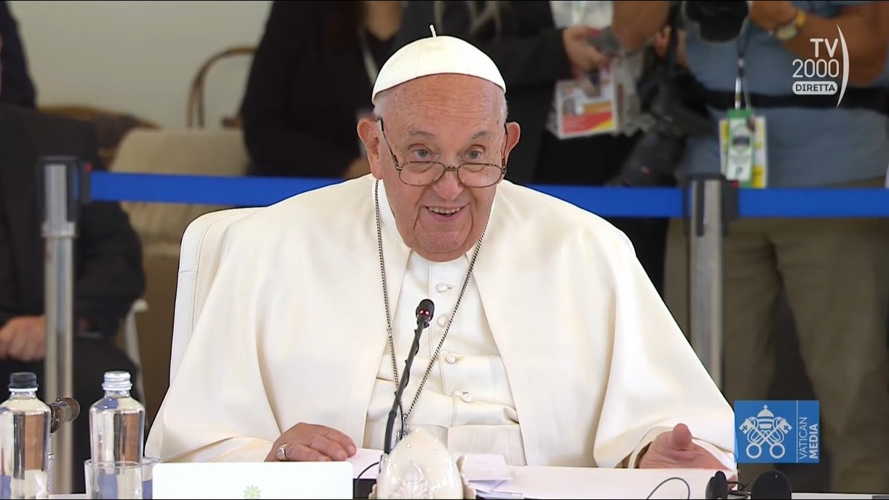 L'intervento di Papa Francesco al G7