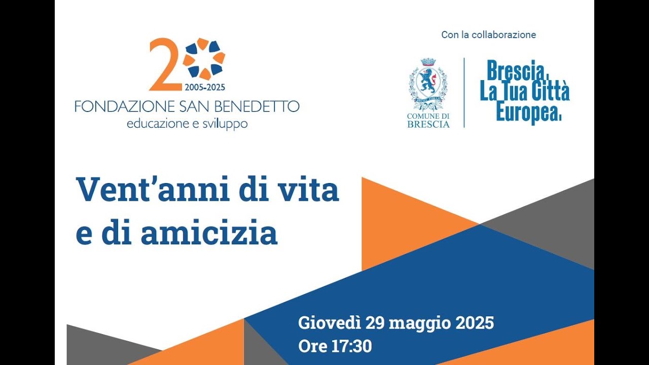 VENTENNALE FONDAZIONE SAN BENEDETTO
