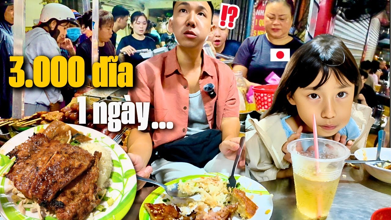 Gia đình người Nhật choáng ngợp trước quán cơm tấm nổi tiếng ở Sài Gòn phục vụ 3.000 dĩa mỗi ngày !