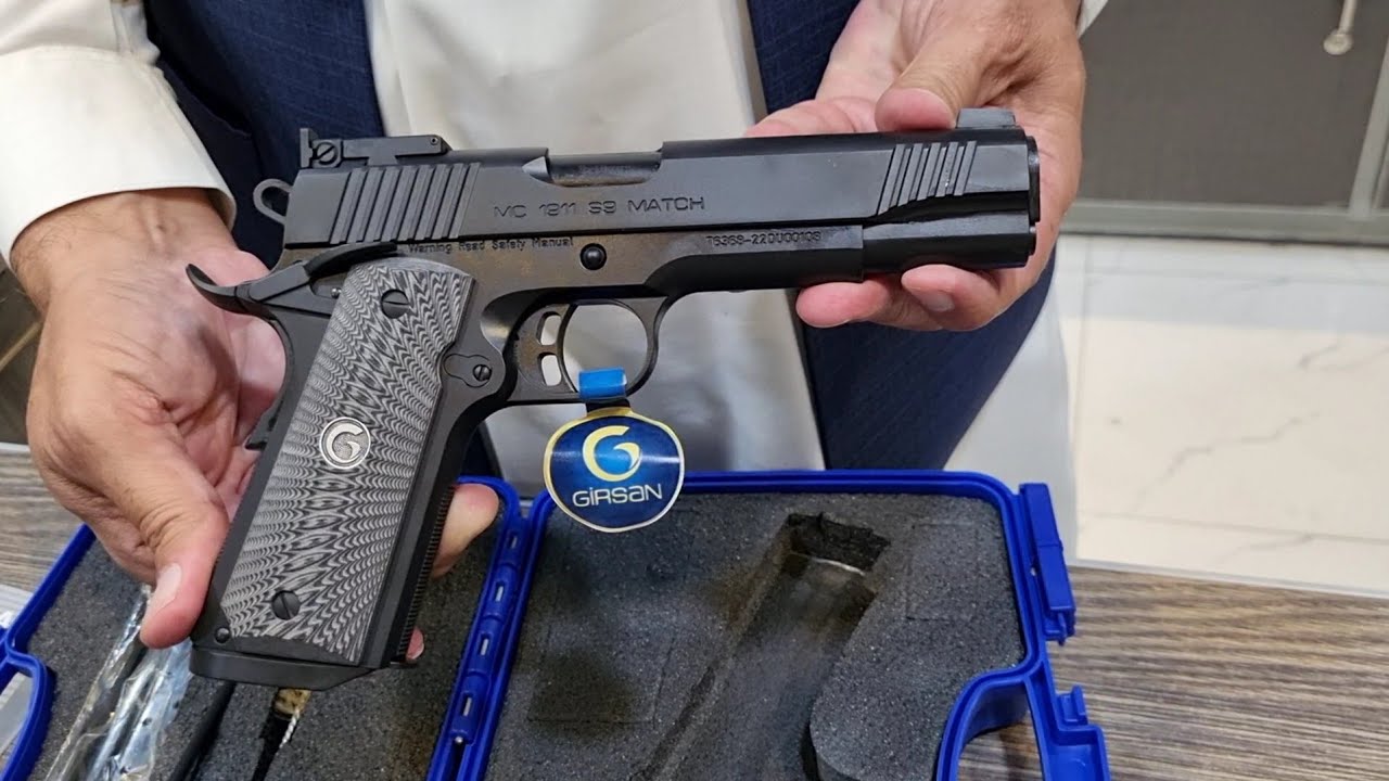 GIRSAN MC 1911 S9 MATCH | GIRSAN 1911 9MM PISTOL REVIEW AND UNBOXING.