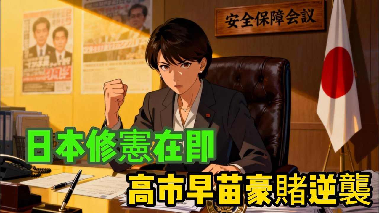 高市早苗豪賭逆襲，手握戰後日本首相最大權力，地緣壓力下的日本新轉折