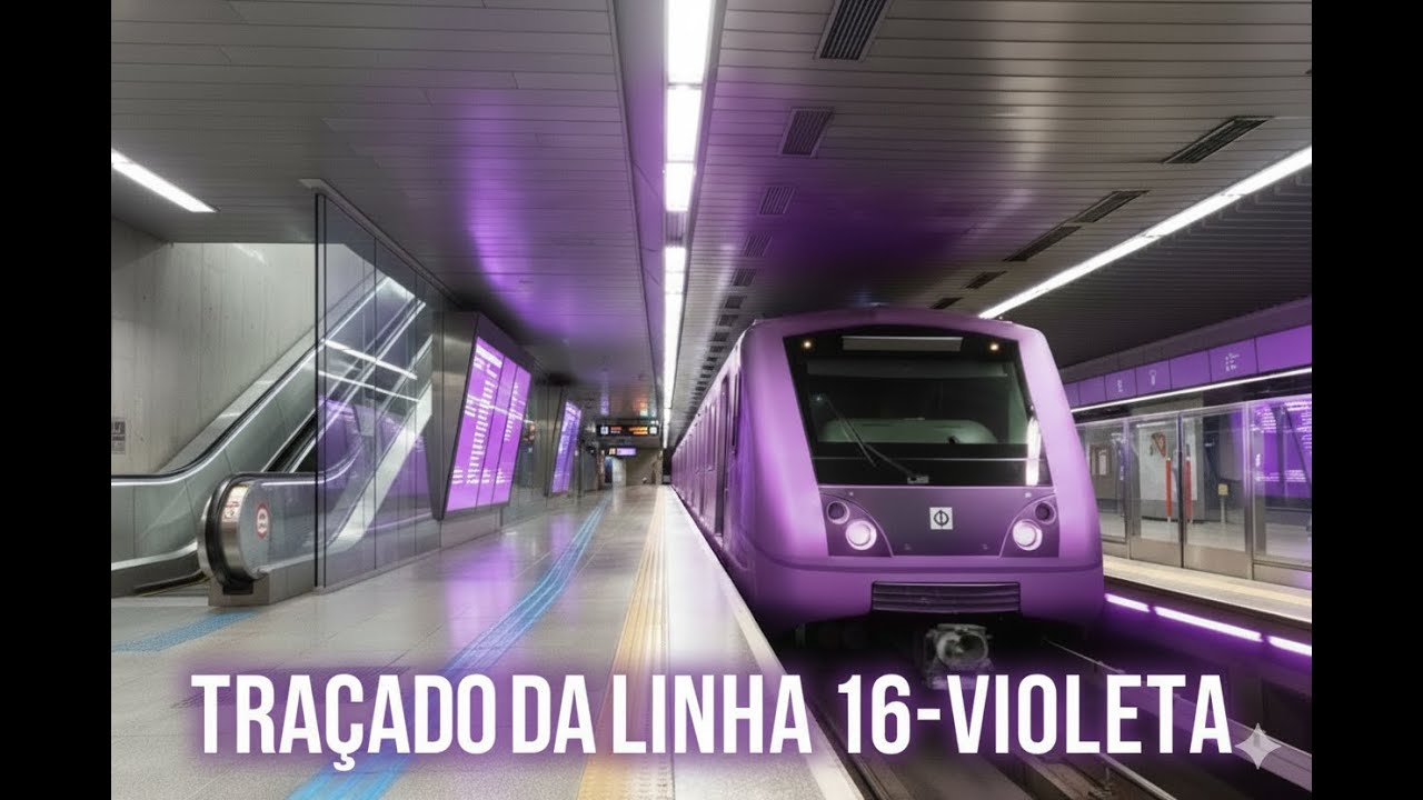 Nova Linha 16-Violeta: Do Oeste ao Leste de São Paulo