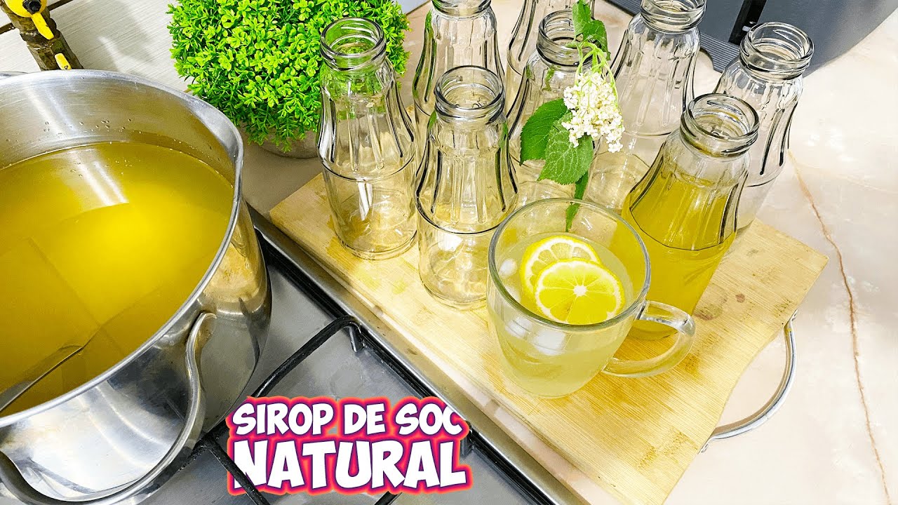 Sirop de Soc - cel mai simplu mod de preparare ca sa ai socata tot anul